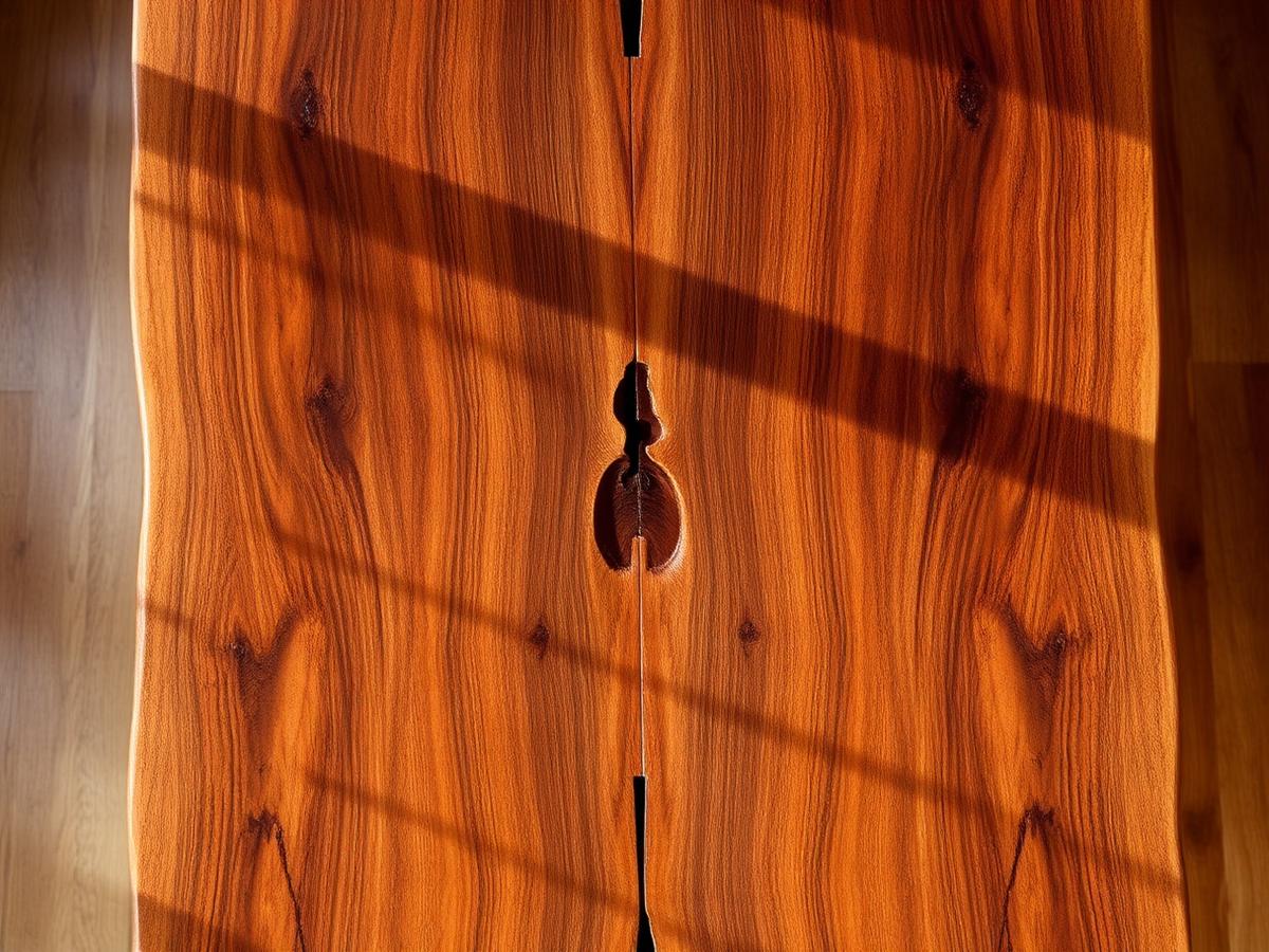 The Twin — Book-matched Walnut